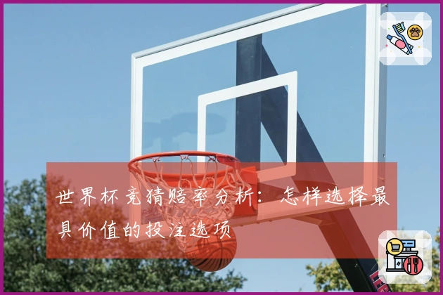 世界杯竞猜赔率分析：怎样选择最具价值的投注选项